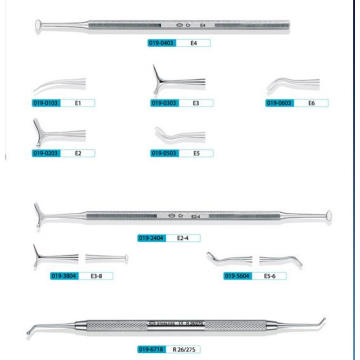 019 Instrument dentaire Burnishers